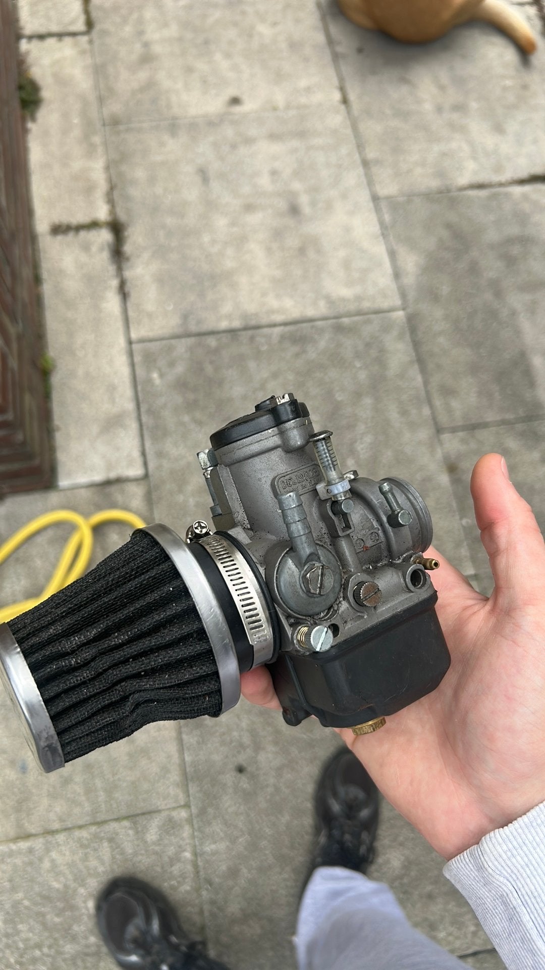 Dellorto 28mm carb, Ophalen of Verzenden, Zo goed als nieuw, Carburateur