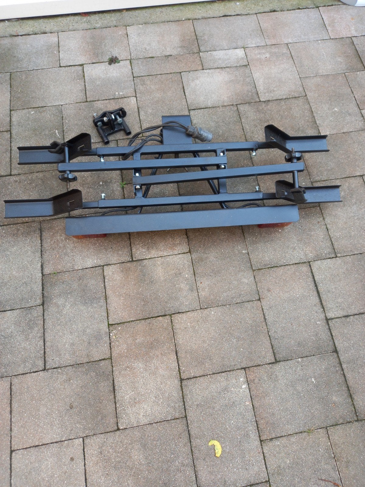 fietsdrager zwart, Auto diversen, Ophalen, Gebruikt, 2 fietsen, Trekhaakdrager