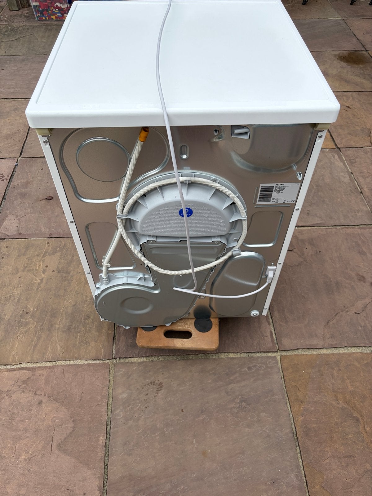 Miele TDB220 WP Warmtepompdroger - Zo goed als nieuw, Witgoed en Apparatuur, Wasdrogers, Ophalen, 6 tot 8 kg, Zo goed als nieuw