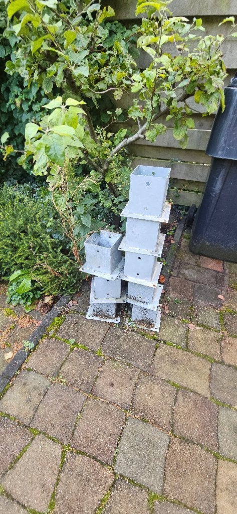 Paal houder voor palen van 12cm, Ophalen, Gebruikt, Minder dan 180 cm, Overige typen