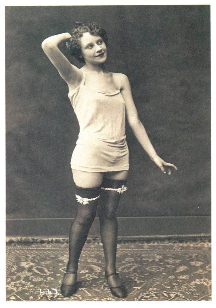 Sexy Lingeriemodel anno 1912., Ophalen, Voor 1920, Ongelopen, Cultuur en Media