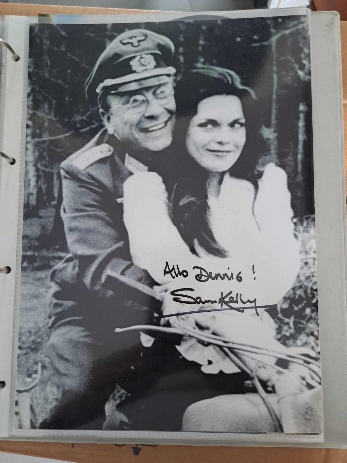 Collectie gesigneerde foto's van beroemdheden, 1980 tot heden, Foto, Ophalen of Verzenden, Zo goed als nieuw
