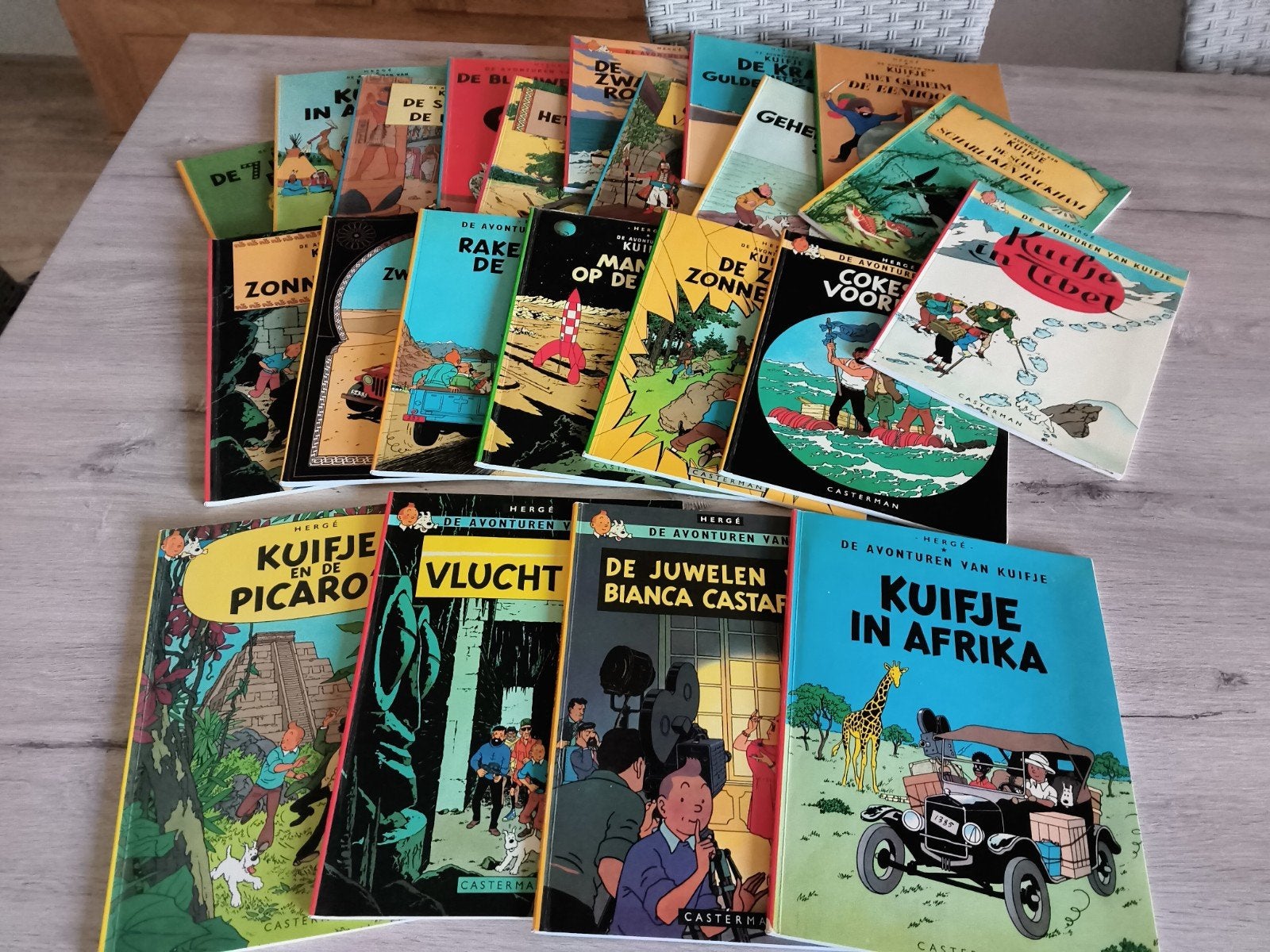 Complete Kuifje stripboekenserie - Uniek voor de verzamelaar, Boeken, Complete serie of reeks, Ophalen, Gelezen, Hergé