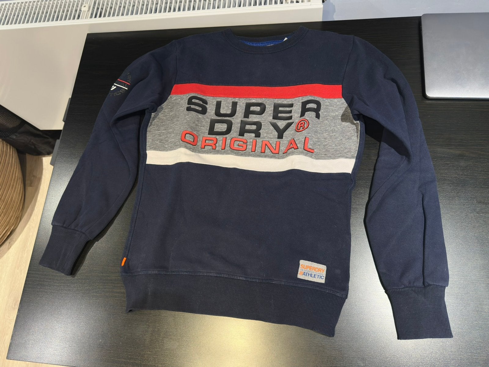 Superdry Trui Maat S, Ophalen of Verzenden, Gedragen, Maat 46 (S) of kleiner, Blauw