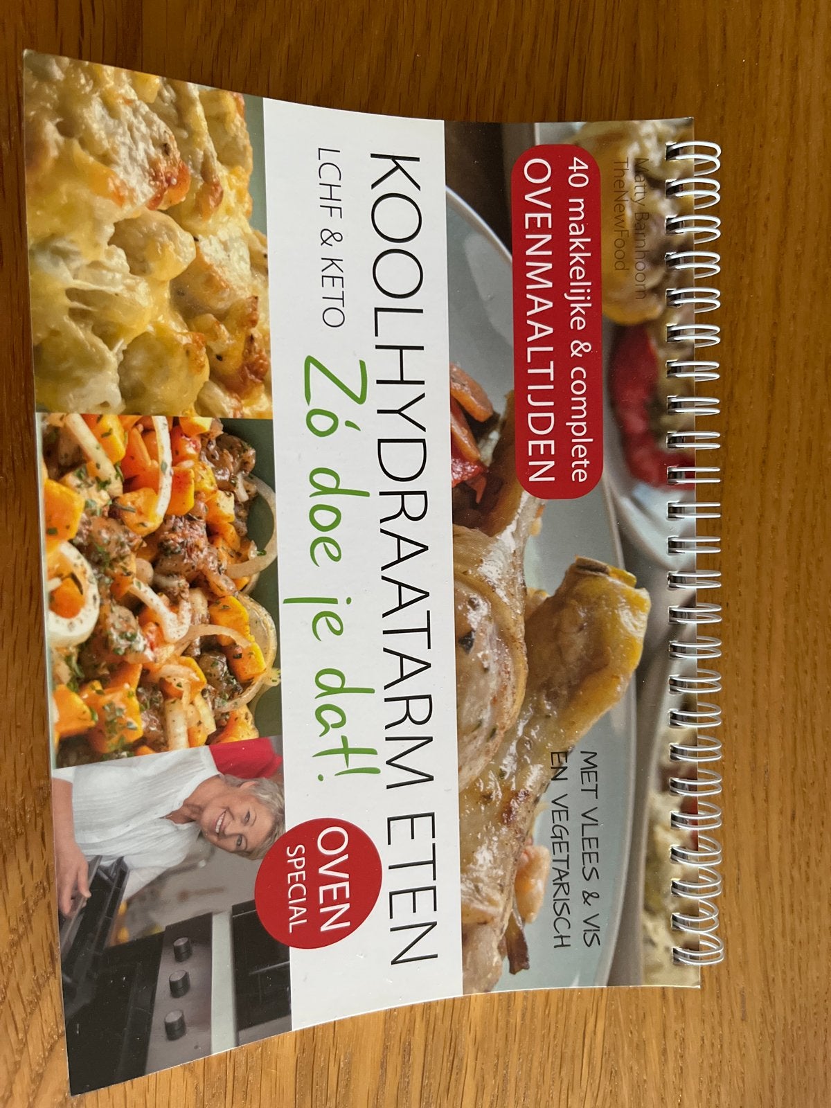 Verkocht Koolhydraatarme ovenmaaltijden kookboek - Nieuw!, Ophalen of Verzenden, Nieuw, Gezond koken