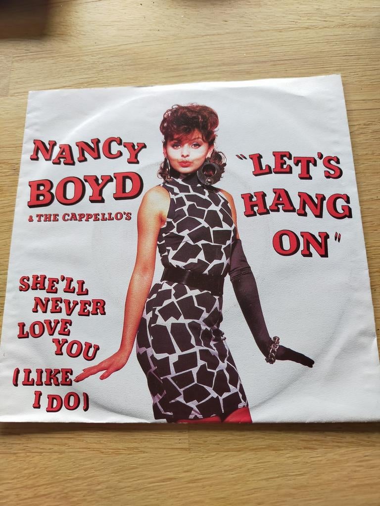 Nancy Boyd , let's hang on, Cd's en Dvd's, Vinyl Singles, Zo goed als nieuw, Pop, Ophalen of Verzenden
