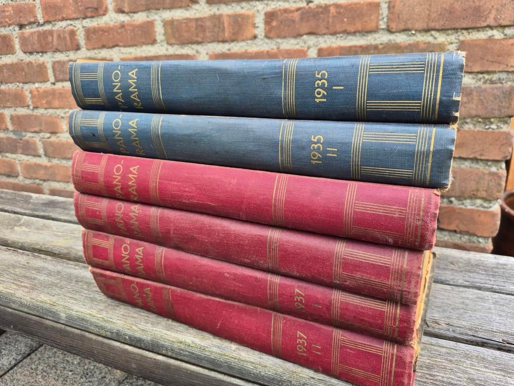 Tijdschrift Panorama 1935-1937 ingebonden, Boeken, Ophalen, Gelezen
