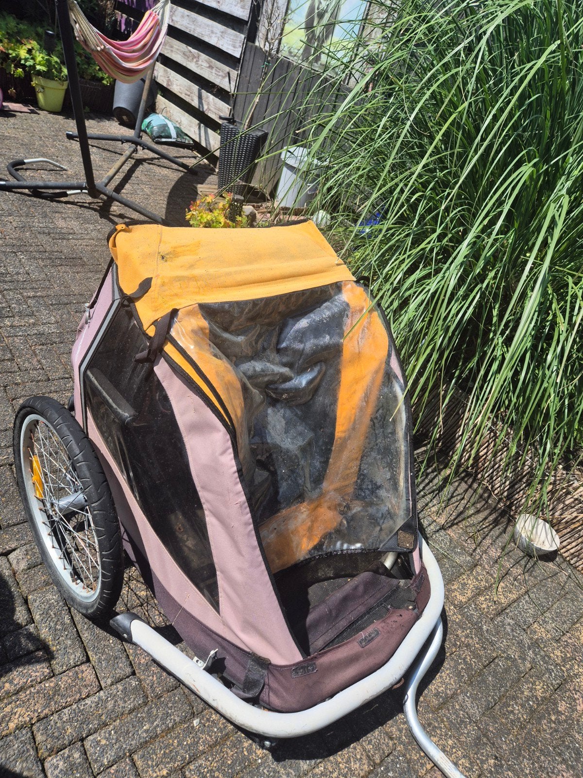 Croozer fietskar, Ophalen, Gebruikt, Opvouwbaar, Overige typen