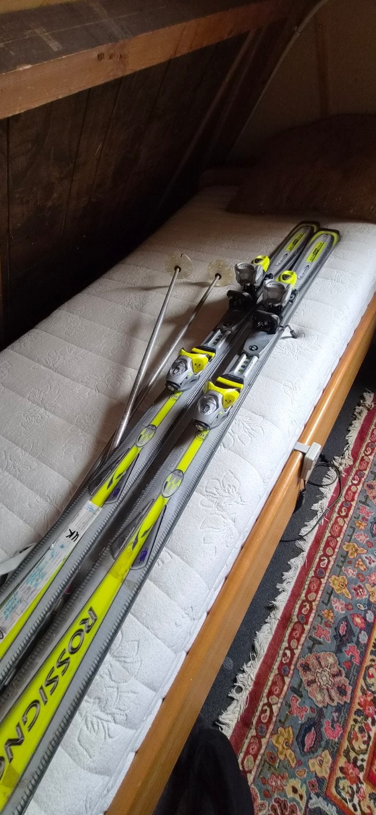 Rossignol ski's - Weinig gebruikt, al wat ouder, 160 tot 180 cm, Gebruikt, Rossignol, Ophalen of Verzenden