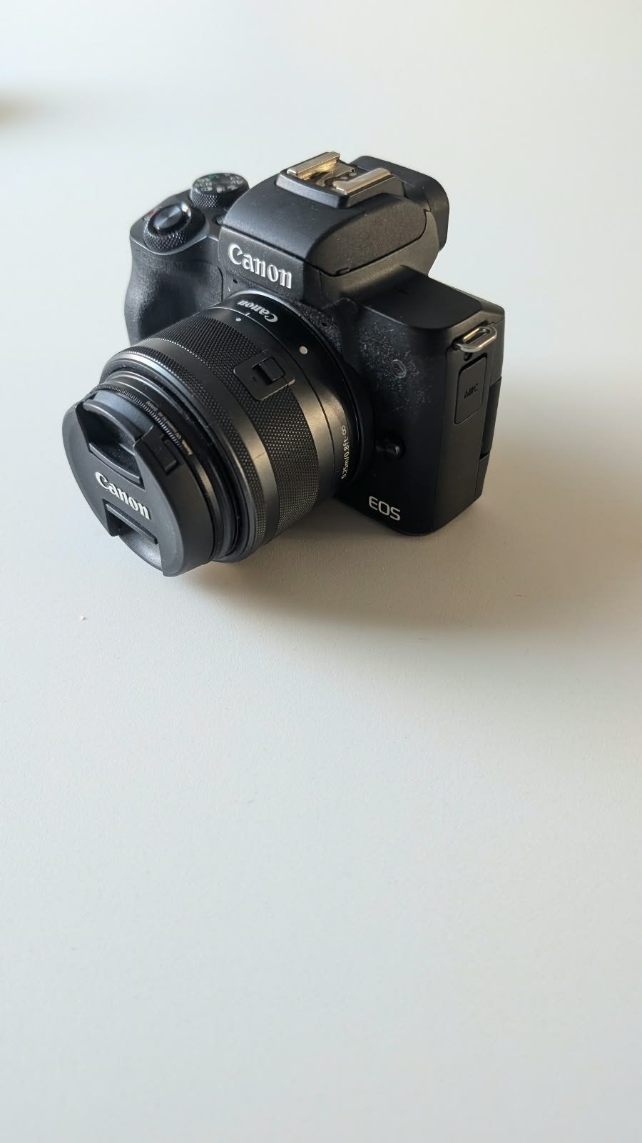 Canon EOS M50 Mark II met accessoires, Audio, Tv en Foto, Canon, Ophalen of Verzenden, Zo goed als nieuw, Accu