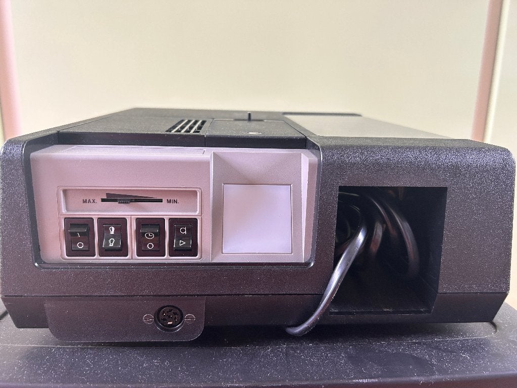 Diaprojector GAF 503 synchro, Ophalen, Gebruikt