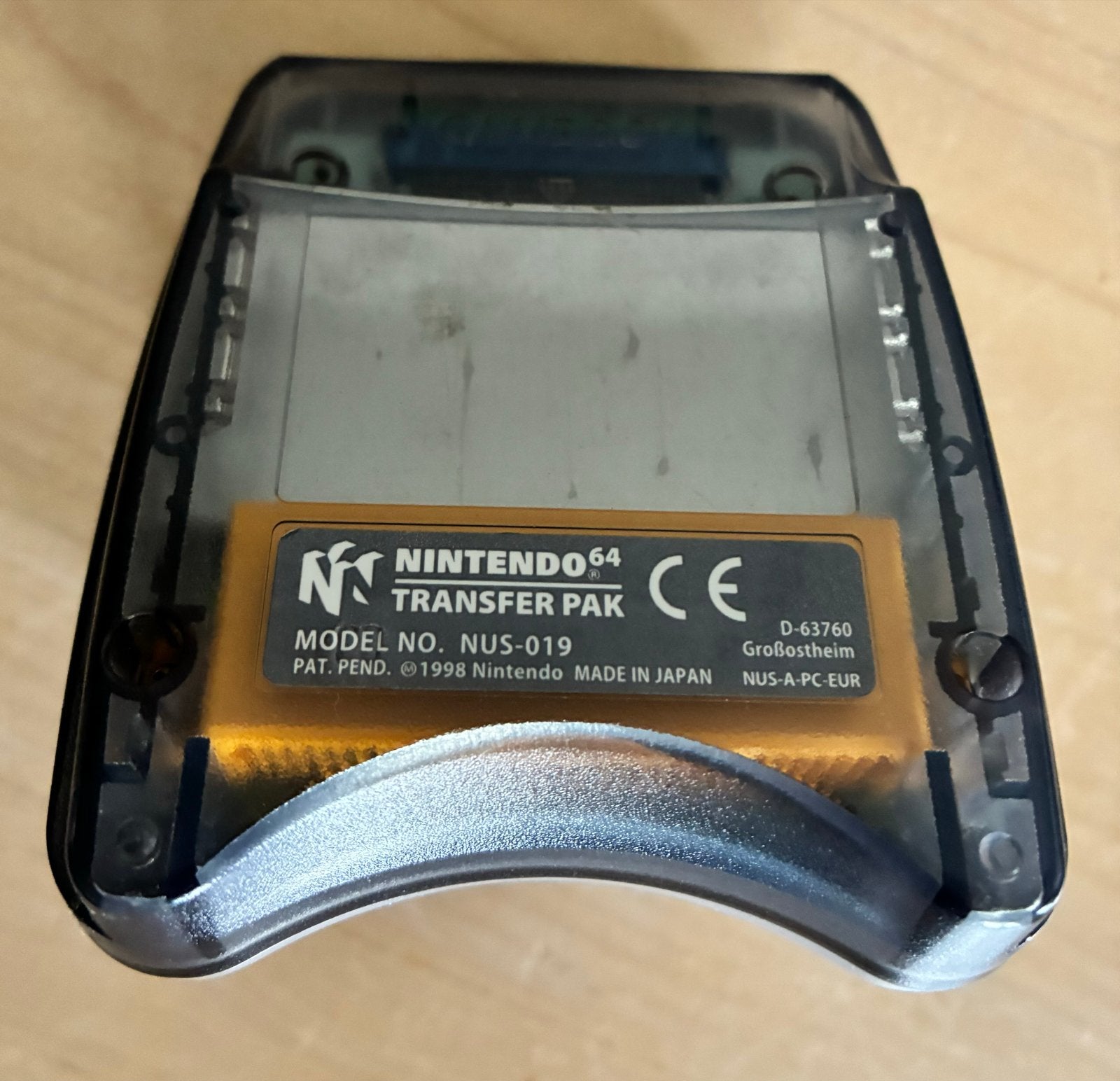 N64 Transfer Pak - Origineel Nintendo 64 Accessoire, Ophalen of Verzenden, Gebruikt, Zonder controller