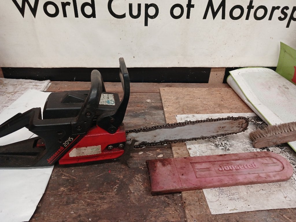 Motor kettingzaag, Tuin en Terras, Hand-tuingereedschap, Ophalen, Gebruikt, Overige soorten, Johnsered