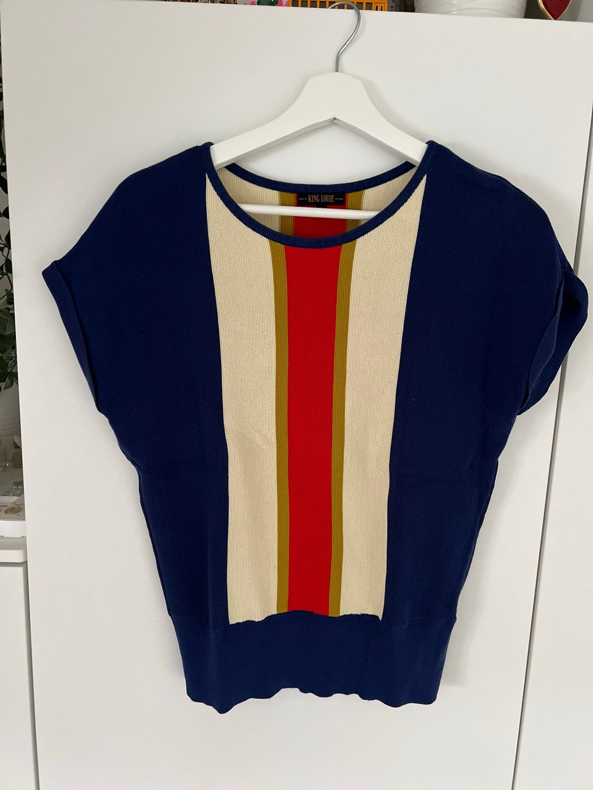 King Louie T-shirt, maat S, zo goed als nieuw, Kleding | Dames, Meerkleurig, Ophalen of Verzenden, Zo goed als nieuw, Korte mouw