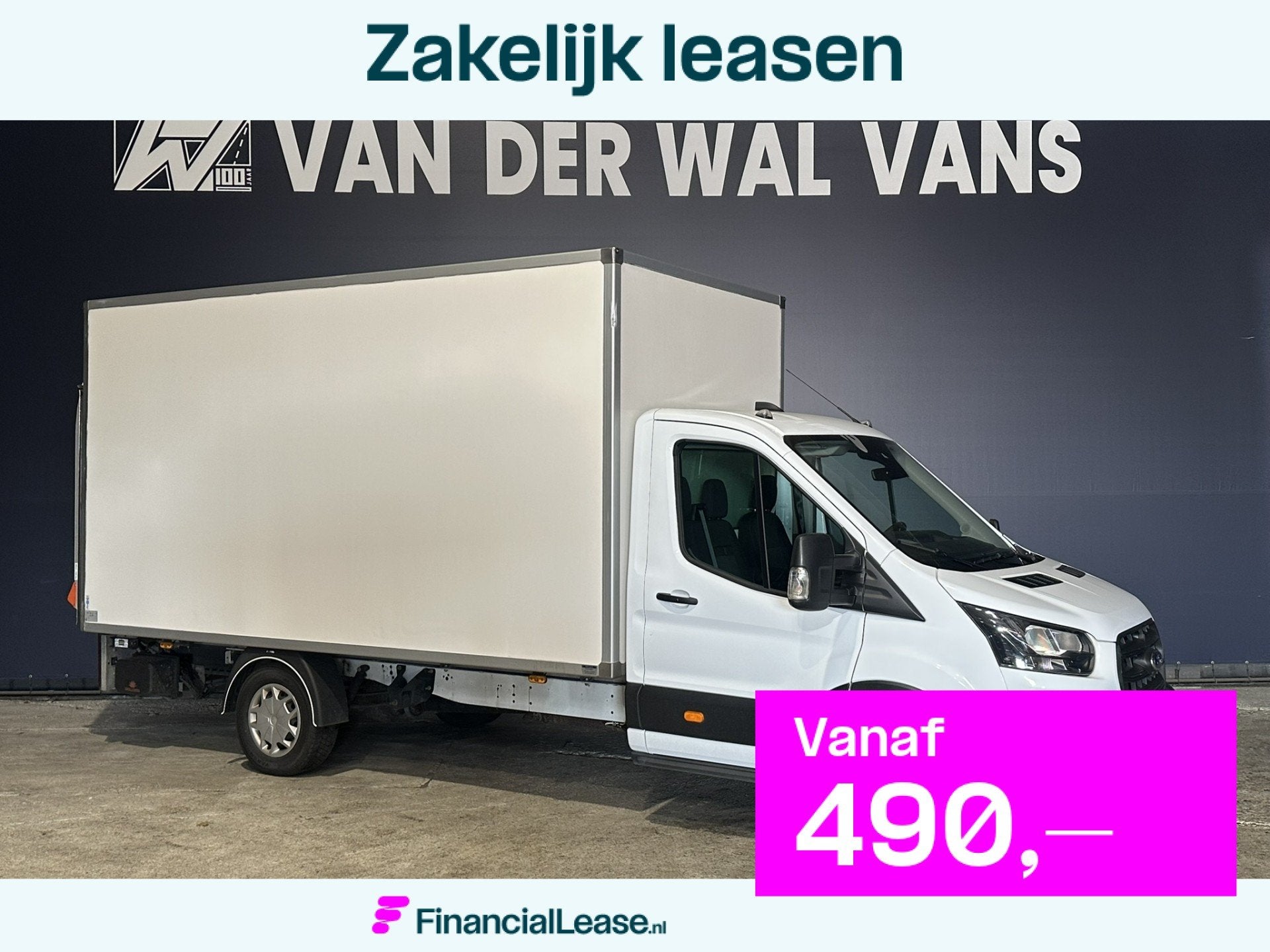 Ford Transit 2.0 TDCI 131pk Bakwagen Laadklep Euro6 Airco |, 4 cilinders, Wit, 11 km/l, Bedrijf