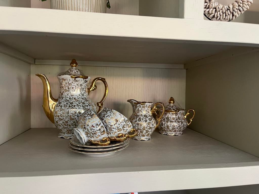 Antiek porselein servies Bavaria, erg mooi, Antiek en Kunst, Ophalen