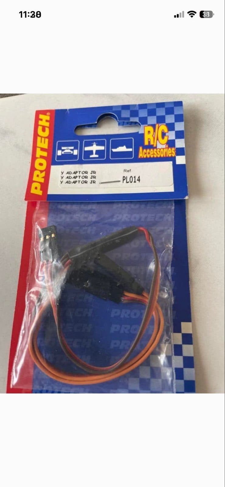 Protech Y-adapter JR PL014 voor R/C accessoires, Ophalen of Verzenden, Nieuw