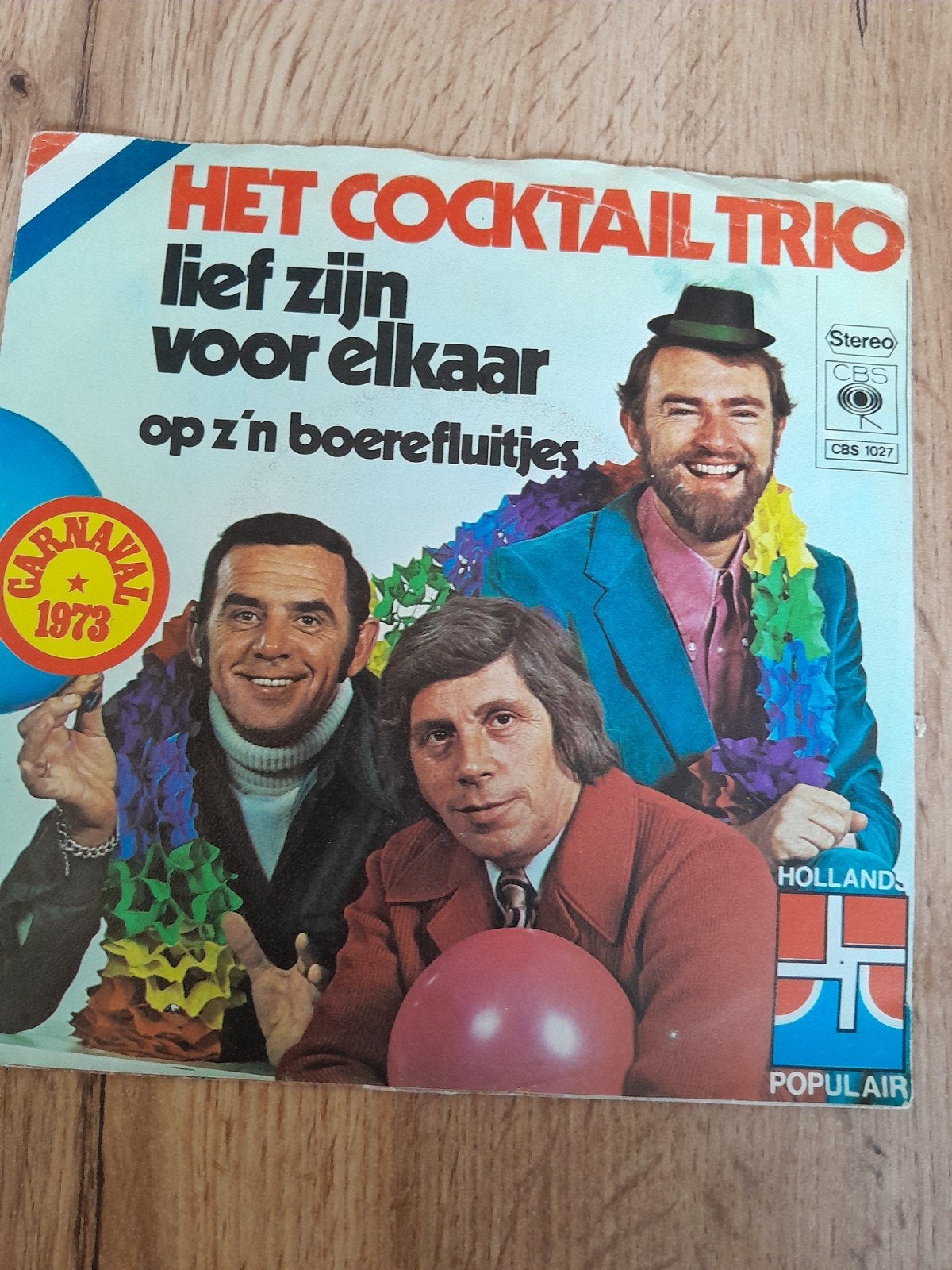 Het cocktail trio 7inch lief zijn voor elkaar, Cd's en Dvd's, Vinyl Singles, Ophalen of Verzenden, Zo goed als nieuw, Nederlandstalig