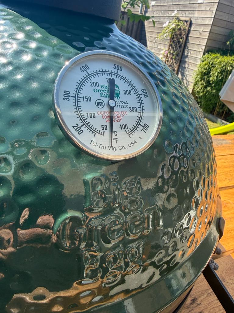 Big Green Egg Large (zeer netjes), Ophalen, Zo goed als nieuw