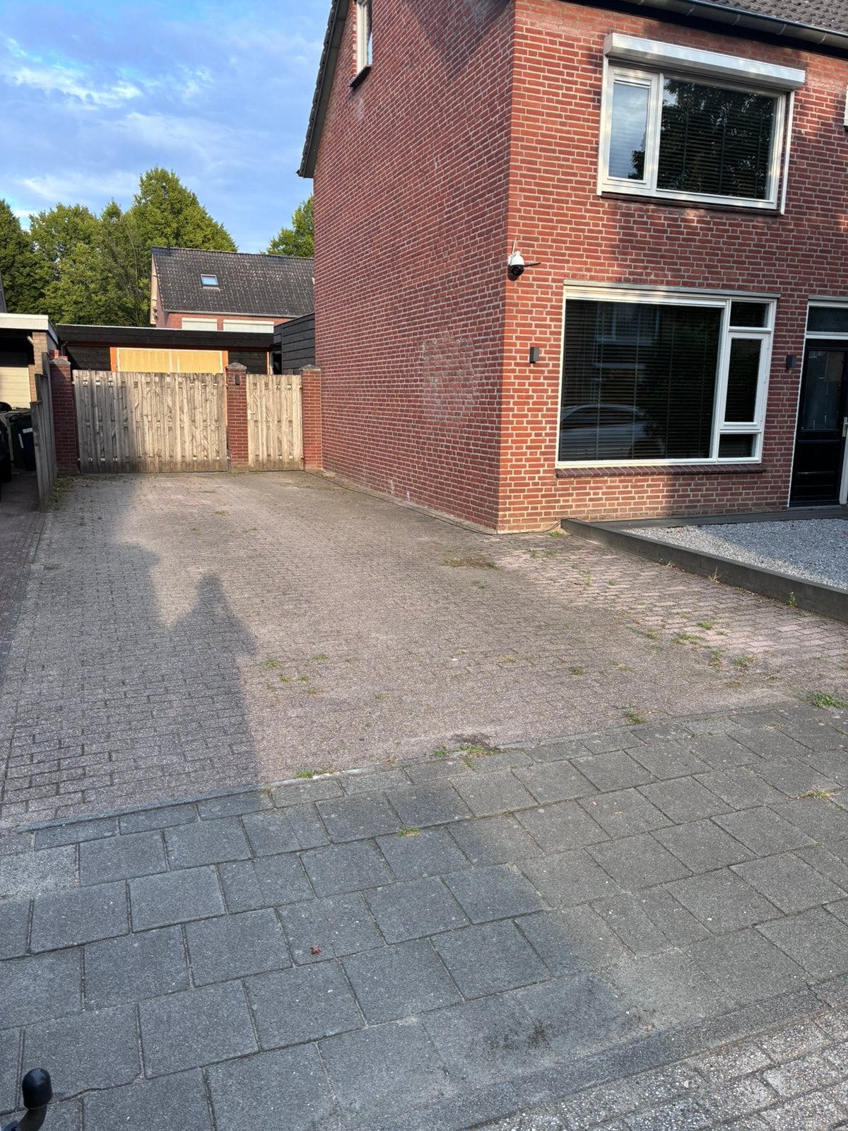 Betonklinkers 20x10x7 90m2, Tuin en Terras, Tegels en Klinkers, Ophalen, Gebruikt, Beton, Klinkers