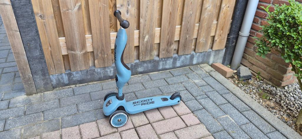 Scoot and Ride Highwaykick 1 - 2-in-1 Step en Loopfiets, Ophalen, Gebruikt, Gewone step, Scoot and Ride