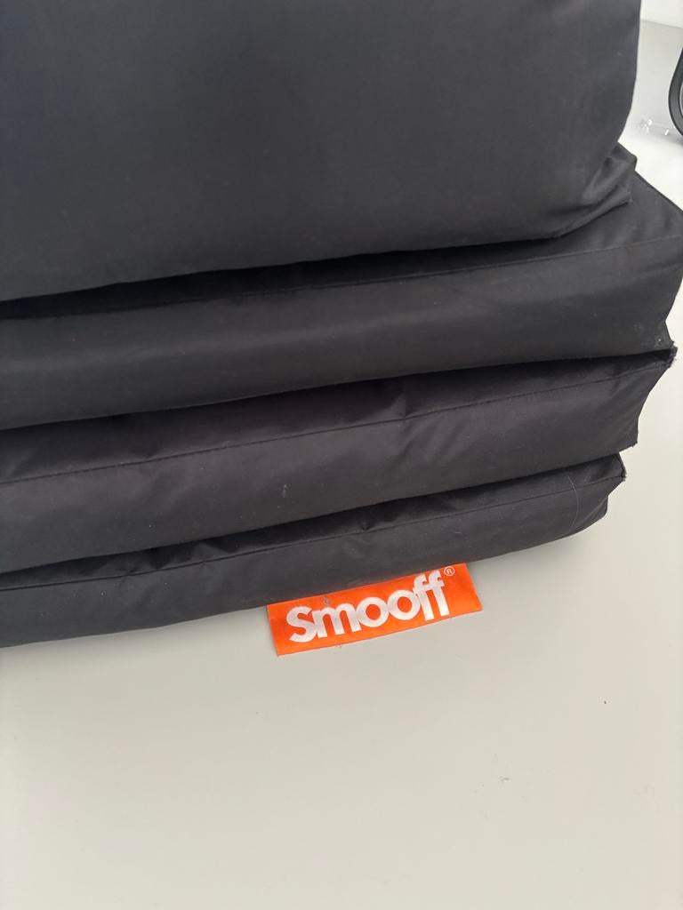 Smooff logeermatras / loungekussen - opvouwbaar, Ophalen, Zwart, Zo goed als nieuw, 200 cm