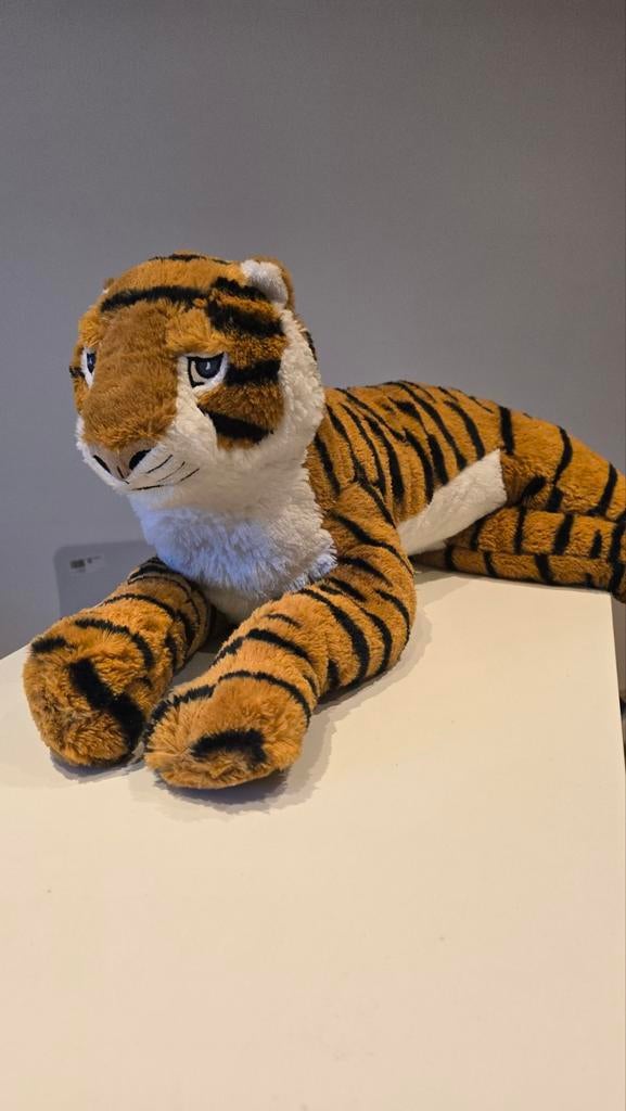 Tijger djungelskog knuffel, Ophalen of Verzenden, Zo goed als nieuw, Overige typen