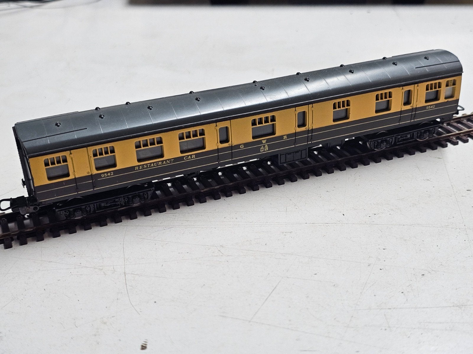 Lima HO GWR Restaurant Car Rijtuig - Modelspoorbaan, Gelijkstroom, Wagon, Ophalen of Verzenden, Zo goed als nieuw