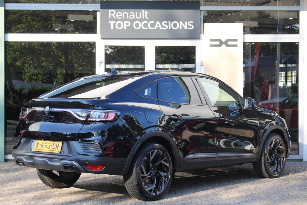 Renault Arkana 1.6 E-Tech full hybrid 145 esprit Alpine | El, Auto's, Renault, Arkana, Gebruikt, Met garantie (alle), Zwart