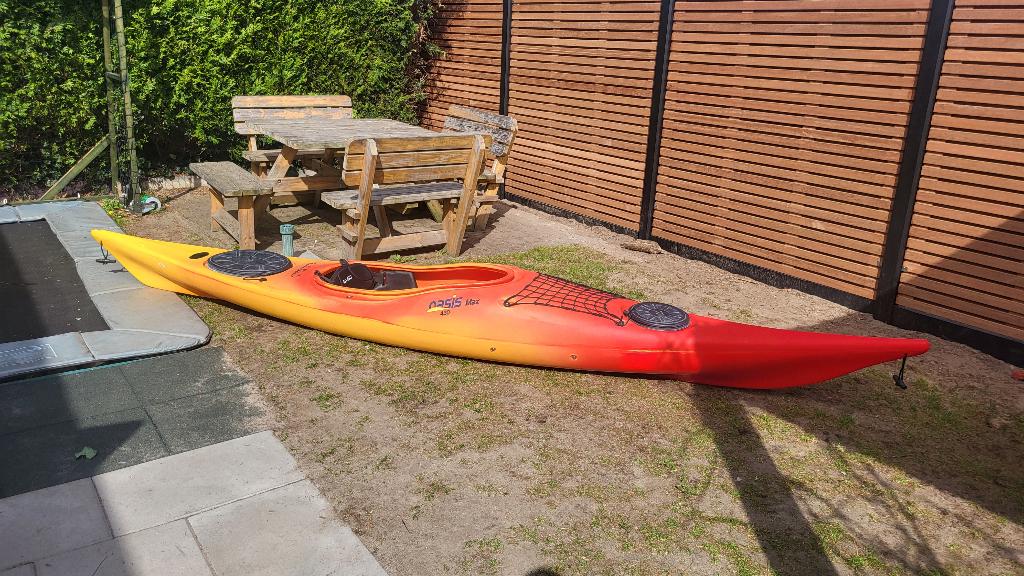 Rainbow Oasis Max 430 Luxe (2x dekluik/grote kuip/foam zit), Ophalen of Verzenden, Zo goed als nieuw, 1-persoons
