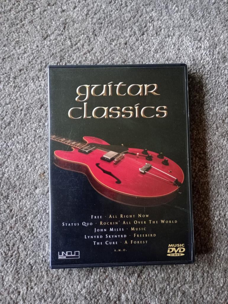 Guitar Classics dvd in Nieuwstaat, Cd's en Dvd's, Alle leeftijden, Ophalen of Verzenden, Zo goed als nieuw, Muziek en Concerten