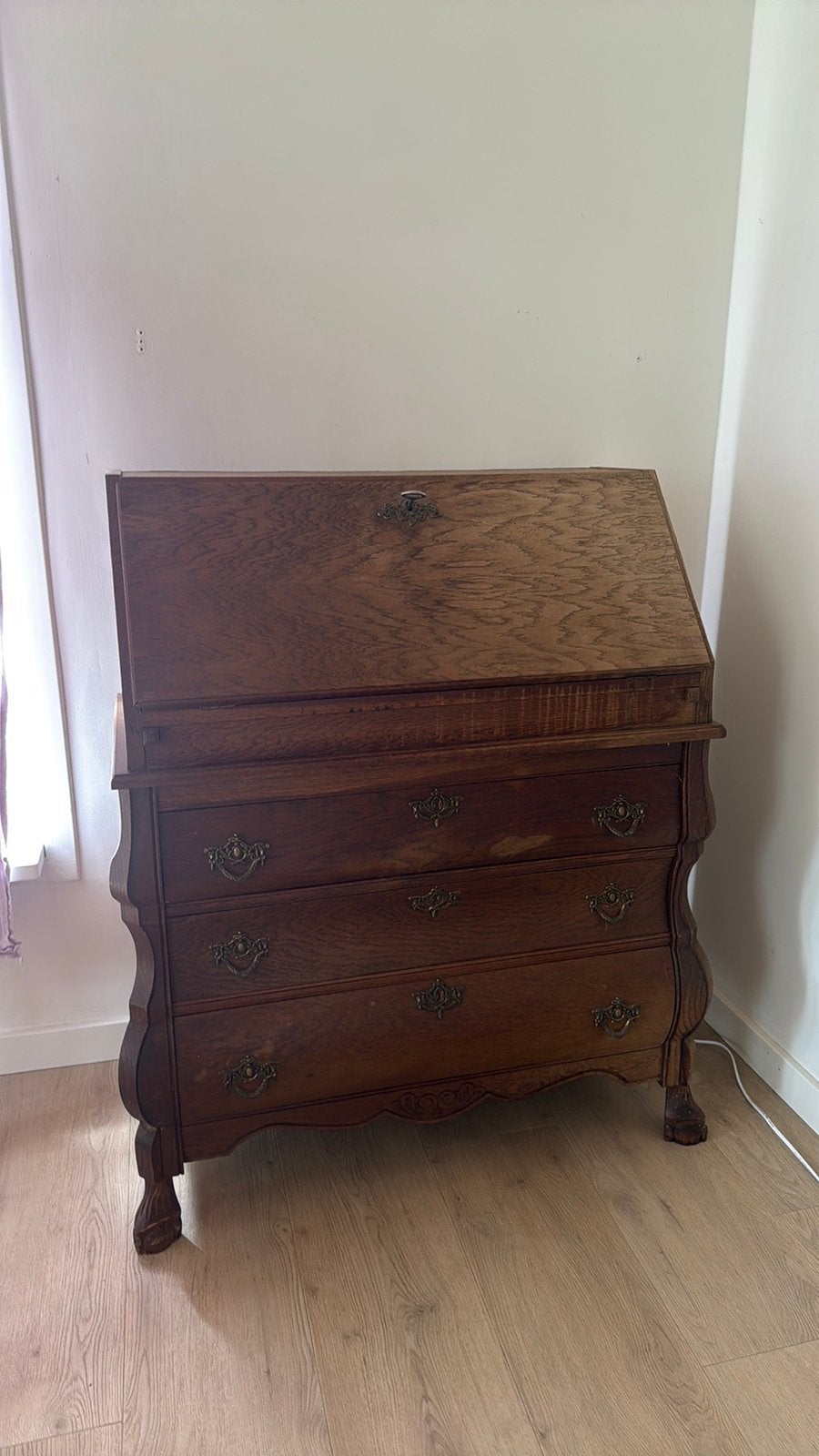 Buikkast bureau/secretaire!, Ophalen, Zo goed als nieuw