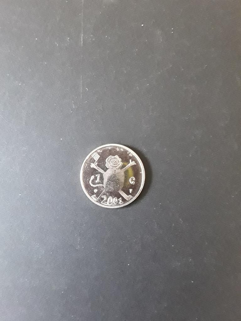 1 gulden 2001, Ophalen of Verzenden, Koningin Beatrix, 1 gulden