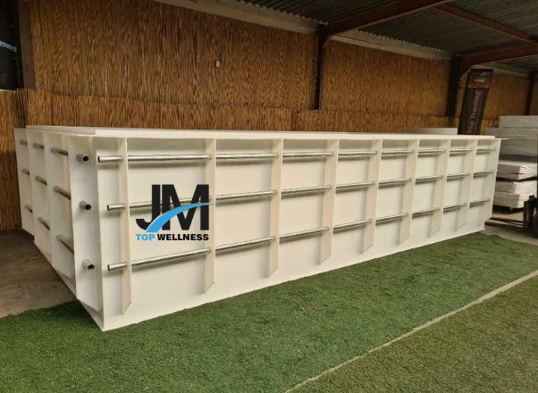 Zwembad HDPE 8,5 x 3,5 x 1,5 m HDPE Compleet ACTIE!!, Tuin en Terras, Ophalen of Verzenden, Nieuw, Overige typen