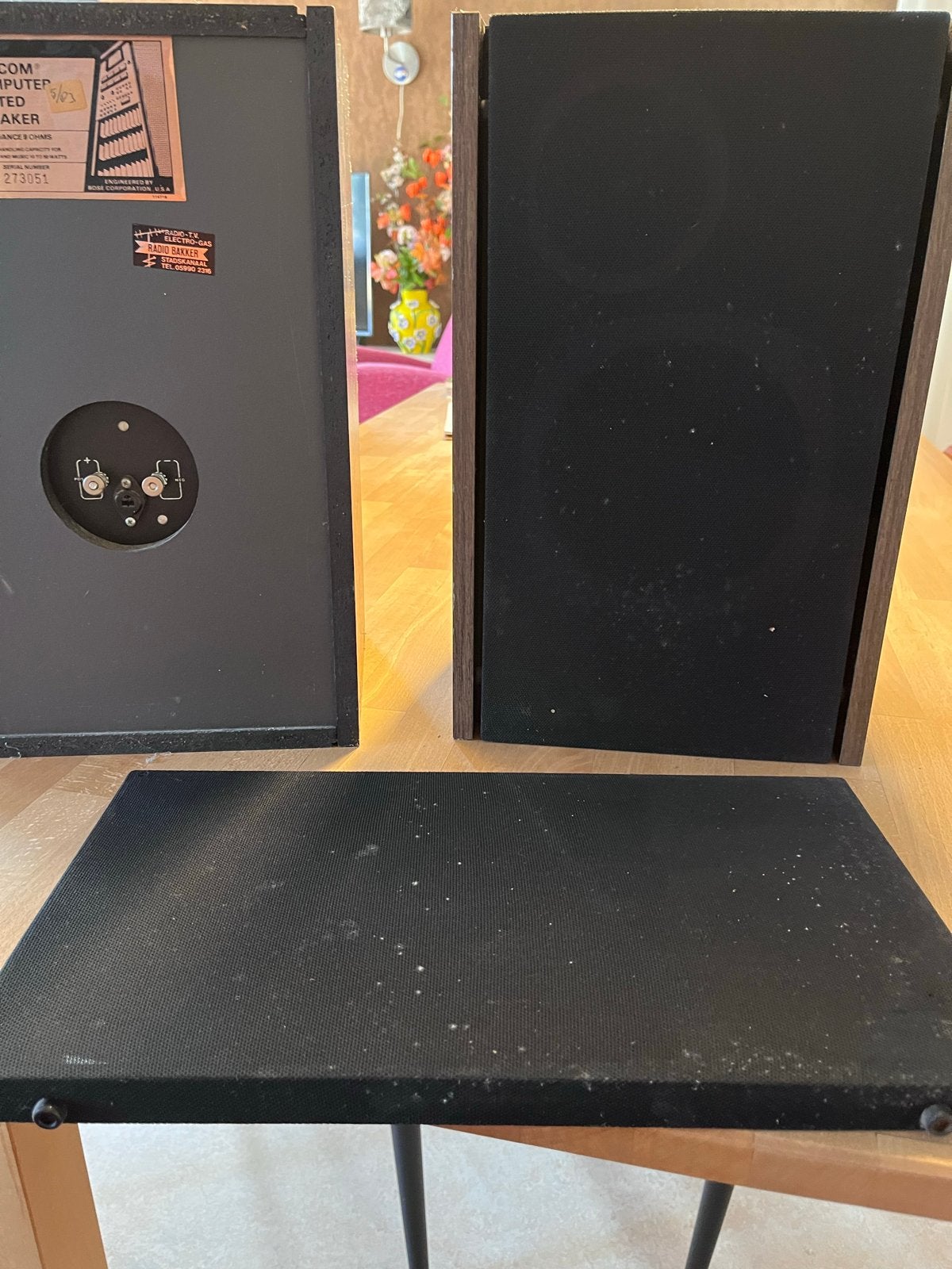 Vintage Syncom Computer Tested Speakers - Bose, Gebruikt, Ophalen of Verzenden, Bose, Minder dan 60 watt