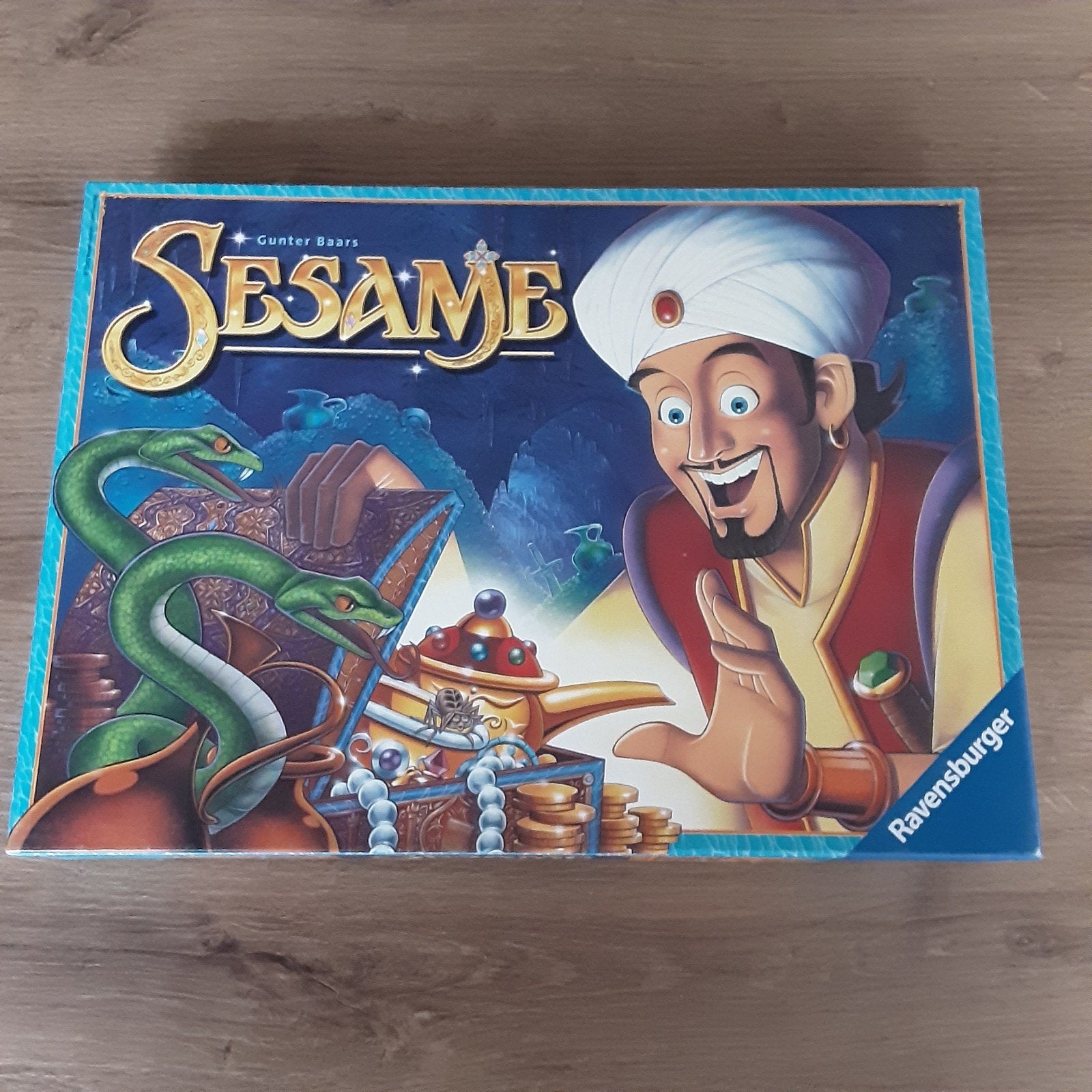 Sesame bordspel Ravensburger - Ontdek de schat van Ali Baba, Hobby en Vrije tijd, Een of twee spelers, Ophalen of Verzenden, Zo goed als nieuw