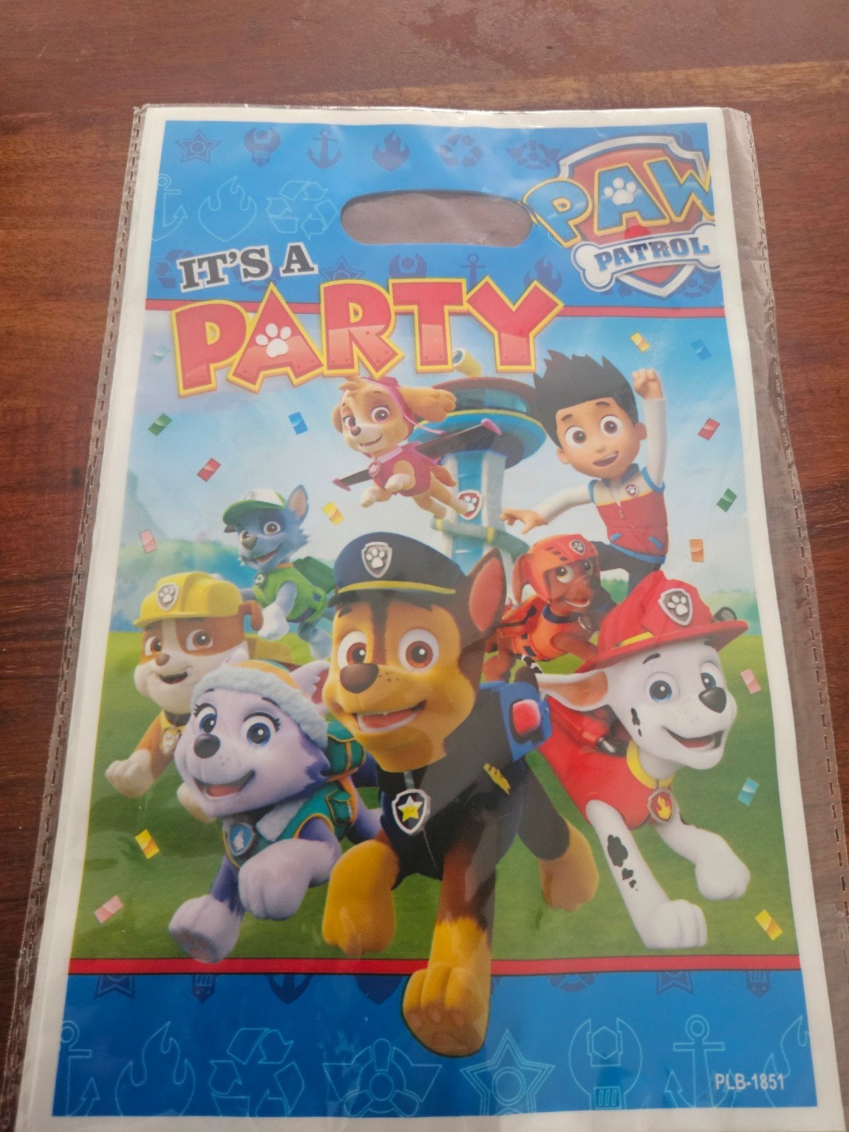 6x Paw Patrol traktatiezakjes, Hobby en Vrije tijd, Feestartikelen, Ophalen, Nieuw, Feestartikel, Verjaardag
