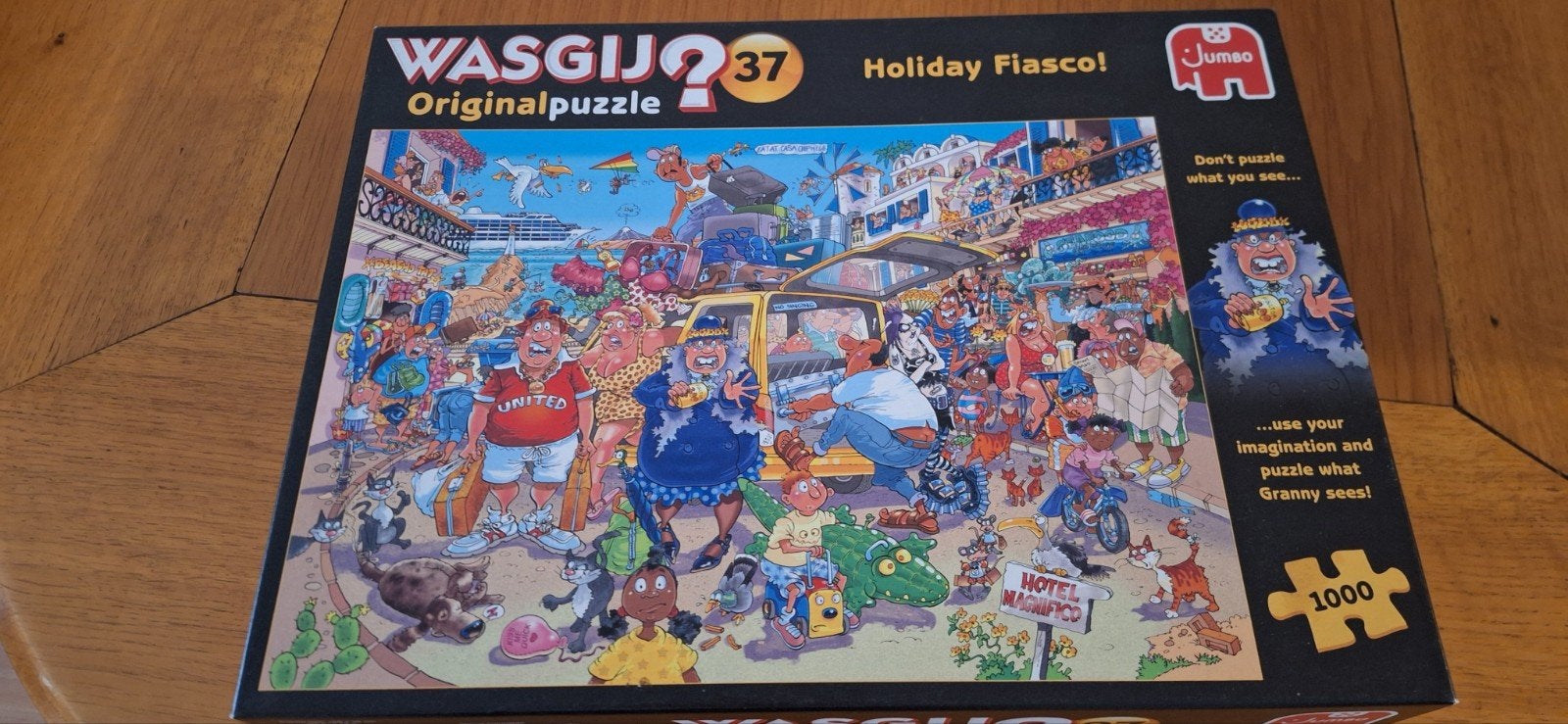 Wasgij puzzel, Ophalen, 500 t/m 1500 stukjes, Zo goed als nieuw, Legpuzzel