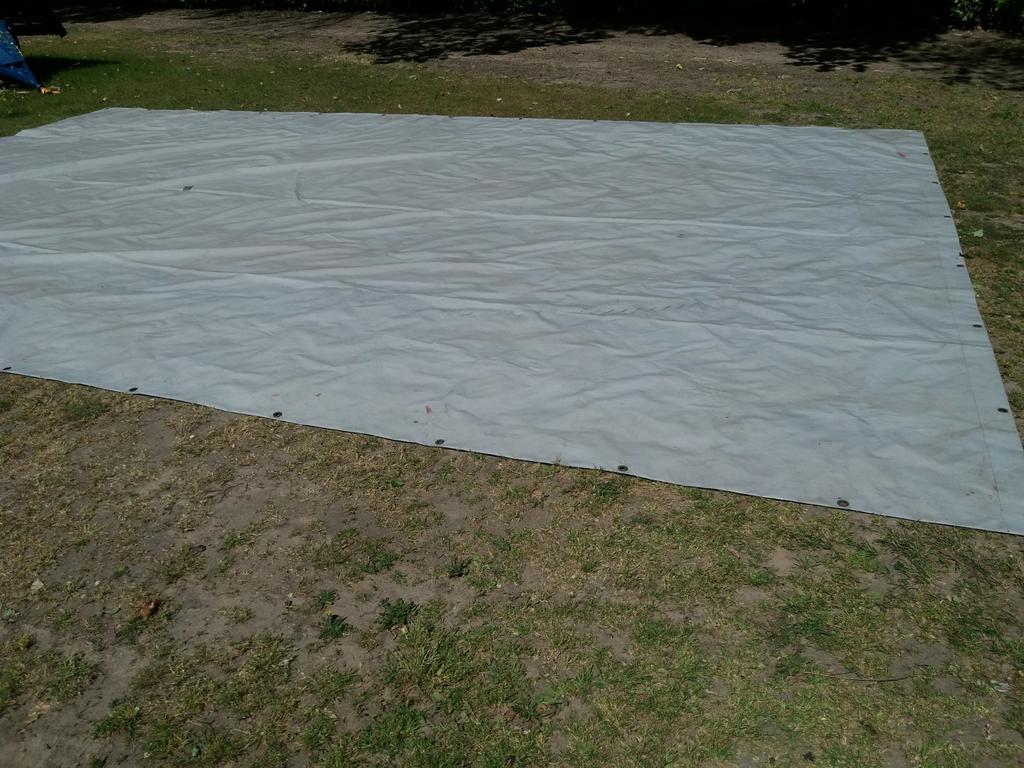 Boot zeil  /  7 meter bij 4.5 meter zware kwaliteit, Ophalen of Verzenden, Zo goed als nieuw, 15 m² of meer, Zeil