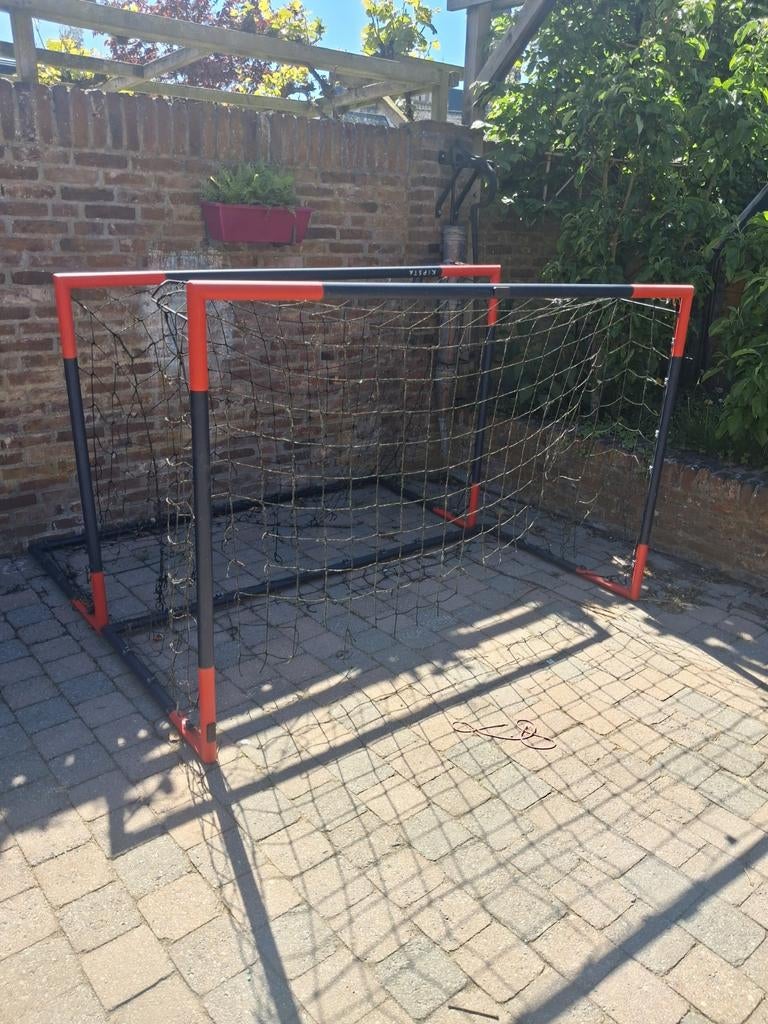 Voetbaldoeltjes (2 stuks) - decathlon 180x 120, Sport en Fitness, Voetbal, Maat XS of kleiner, Ophalen, Gebruikt, Overige typen