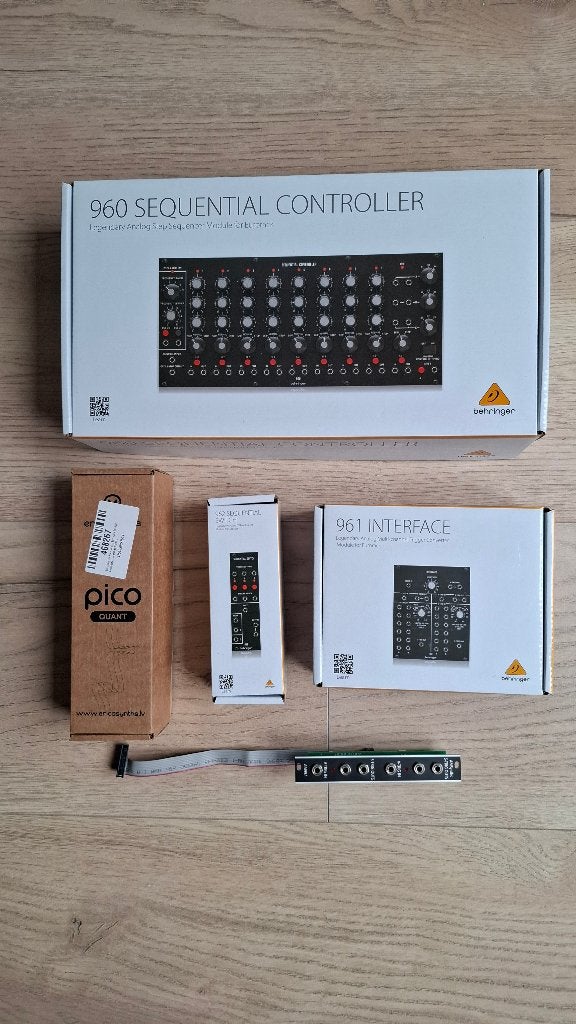 Behringer 960 sequencer set, Ophalen of Verzenden, Zo goed als nieuw, Overige aantallen, Overige merken