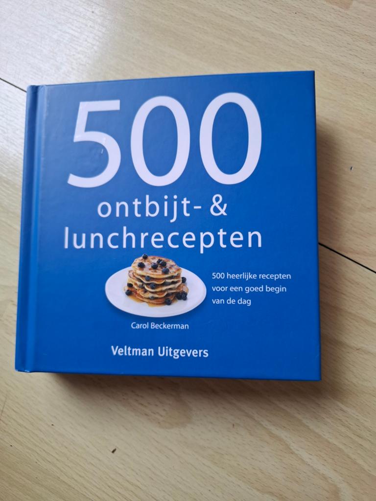 500 ontbijt & Lunchrecepten, Boeken, Ophalen of Verzenden, Zo goed als nieuw