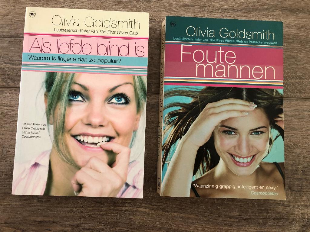 2 Boeken van Olivia Goldsmith, Ophalen of Verzenden, Zo goed als nieuw, Olivia Goldsmith