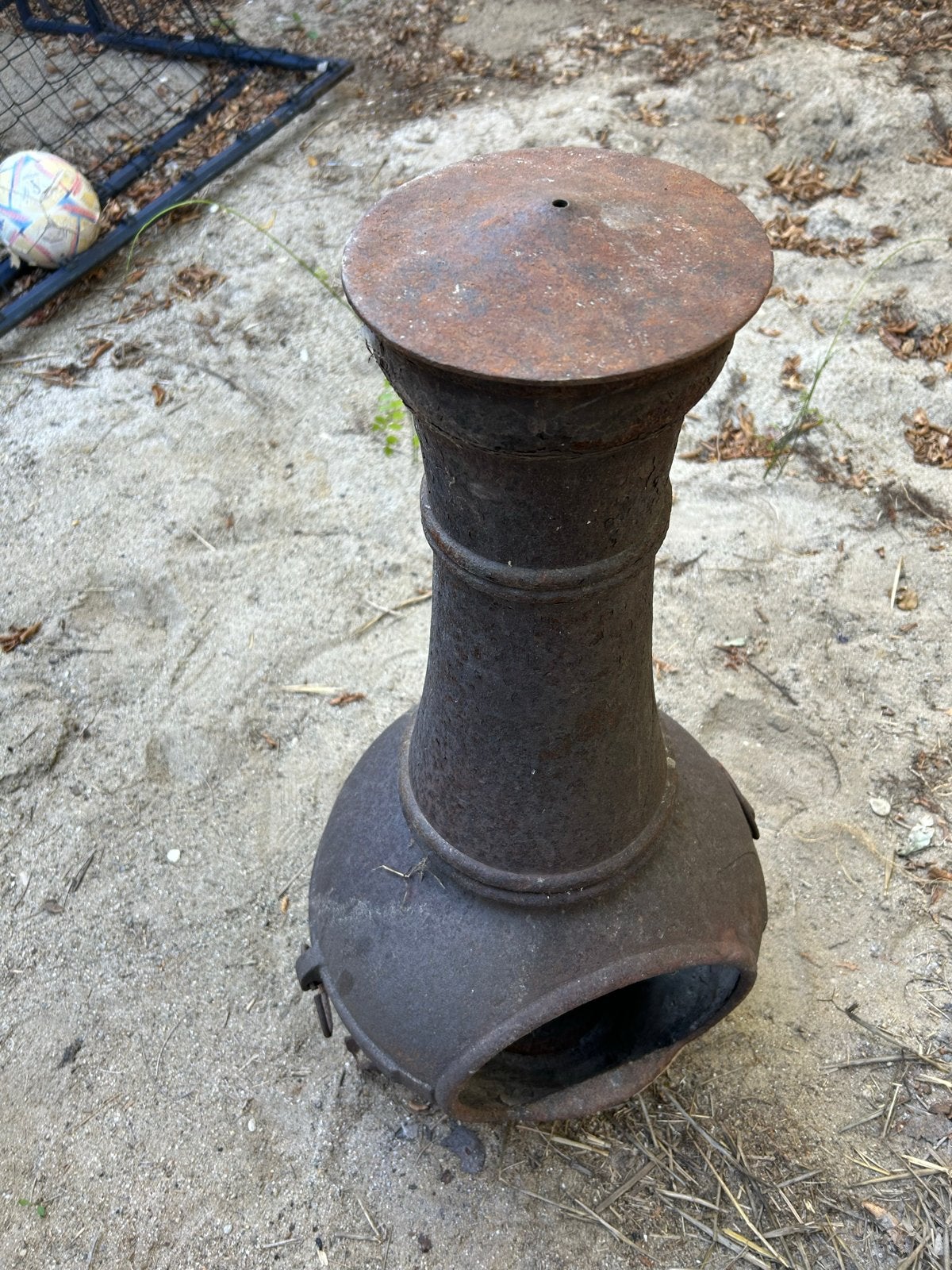Mooie stevige potkachel, Huis en Inrichting, Kachels, Potkachel, Gebruikt, Ophalen of Verzenden, Vrijstaand