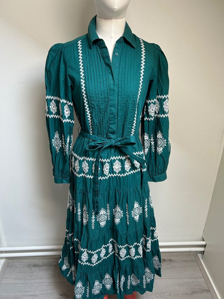Lange jurk - Zara, Zara, Ophalen of Verzenden, Zo goed als nieuw, Maat 34 (XS) of kleiner