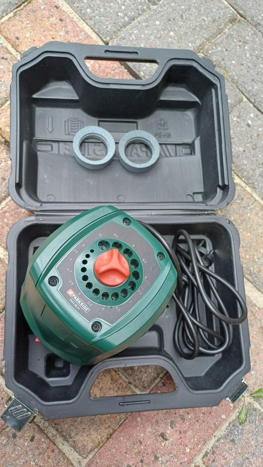 Parkside slijpmachine voor boortjes, Doe-het-zelf en Verbouw, Gereedschap | Slijpmachines, Ophalen, Zo goed als nieuw, Minder dan 700 watt