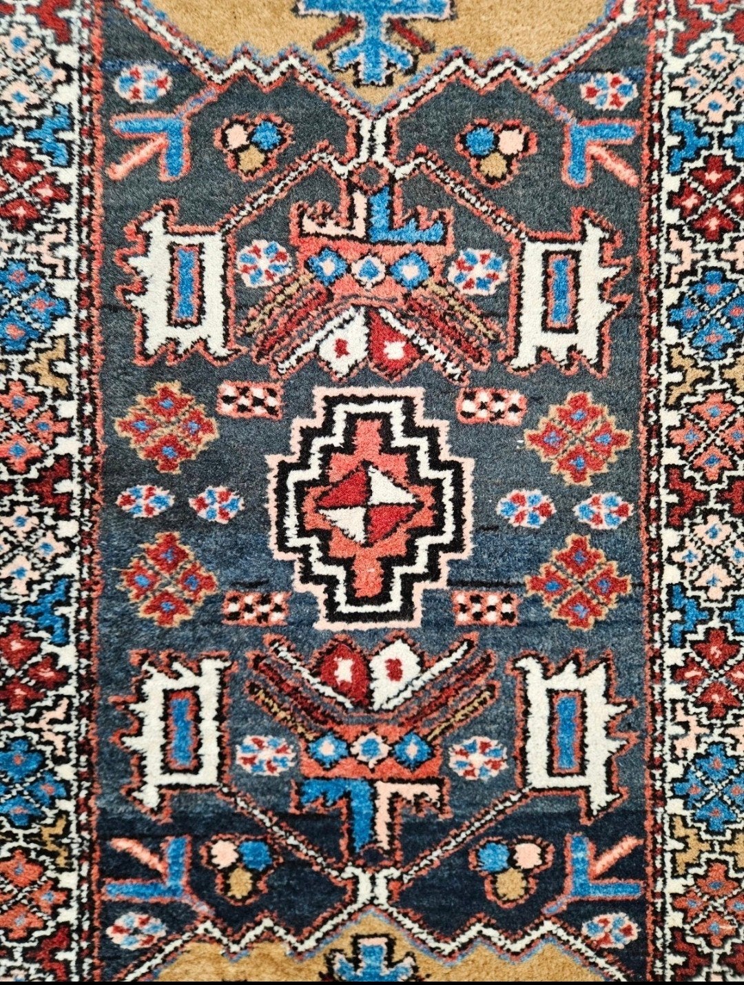 Handmade Persian wool Kazak carpet Runner loper wol 93x330cm, ., 200 cm of meer, Kazak, Iran
