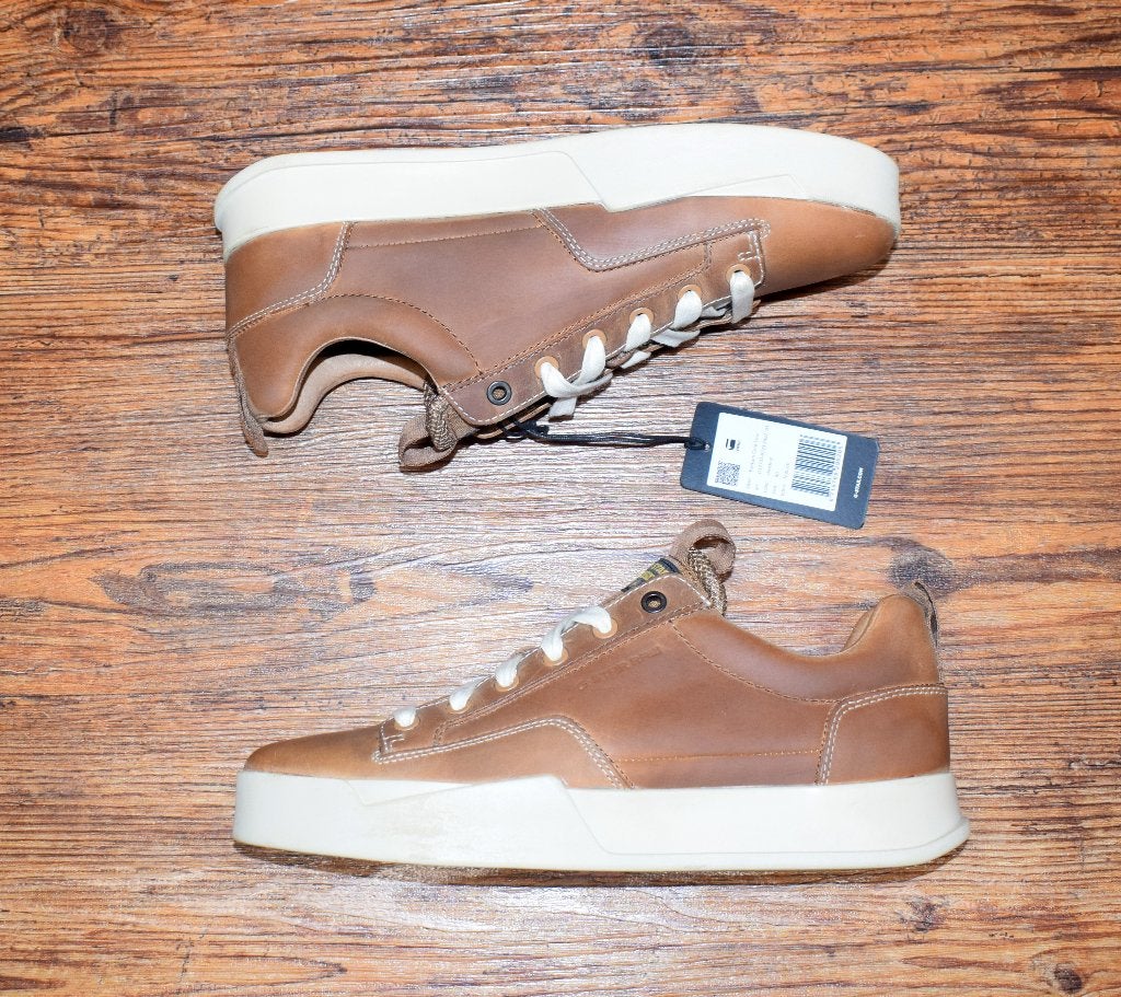 G-Star Raw- leren Rackam core sneakers Chestnut - maat 40, G-Star Raw, Bruin, Nieuw, Ophalen of Verzenden