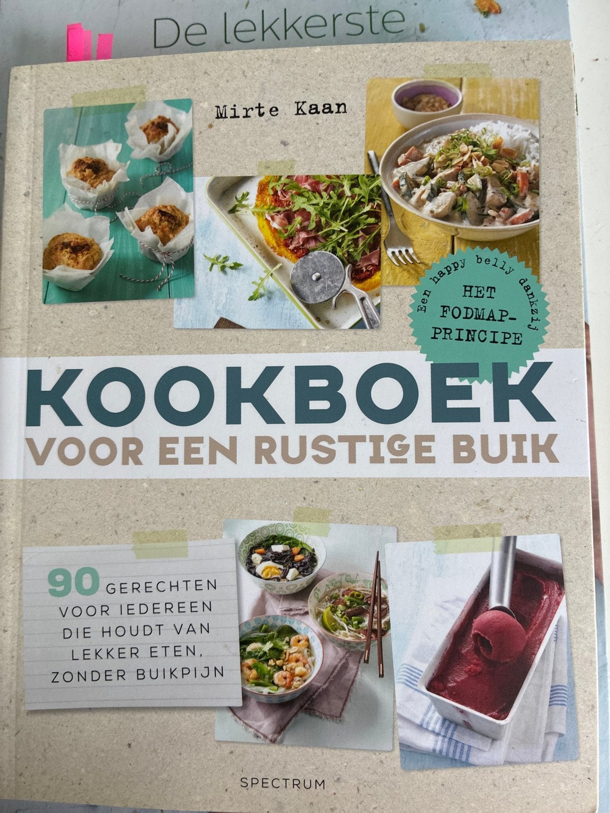 Kookboek voor een Rustige Buik - Mirte Kaan, Boeken, Ophalen, Voorgerechten en Soepen, Zo goed als nieuw, Gezond koken