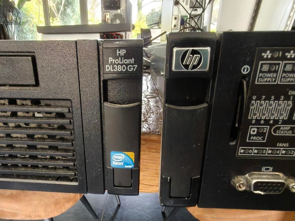 HP Proliant DL380 G7 12 CPU Cores, 96 GB Mem, 1432 GB Disks, Ophalen